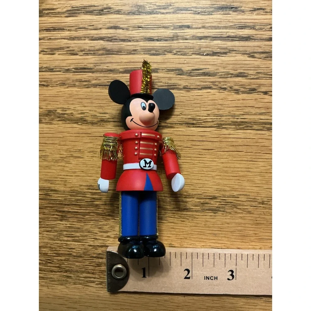 Disney Hallmark Keepsake 2008 Ornaments Riding the Rails & Nutcracker Mickey Set